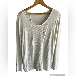 Townsen, long sleeve, size large cream